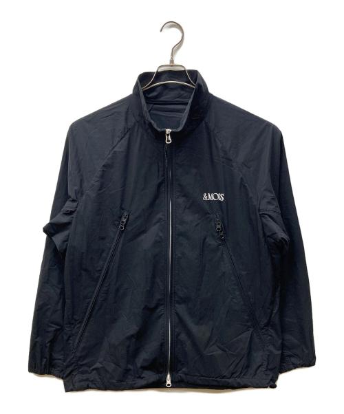 &MOSS（アンドモス）&MOSS (アンドモス) STRETCH ZIP JACKET ブラック サイズ:2の古着・服飾アイテム