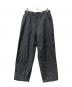 nanamica（ナナミカ）の古着「COTTON WOOL MARINER PANT」｜ブラック