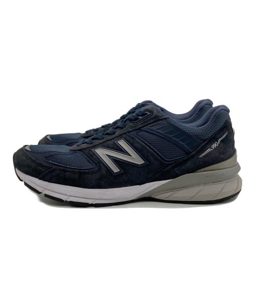 NEW BALANCE（ニューバランス）NEW BALANCE (ニューバランス) M990NV5 ネイビー サイズ:27.5㎝の古着・服飾アイテム