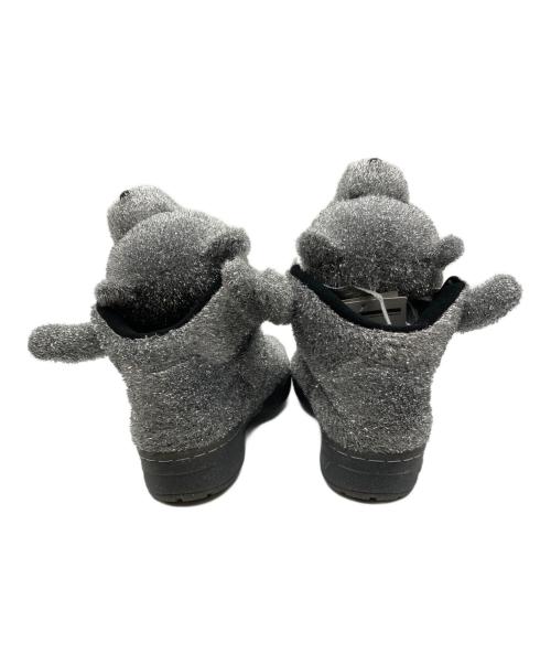 adidas Originals（アディダスオリジナル）adidas originals (アディダスオリジナル) JEREMY SCOTT (ジェレミースコット) ハイカットスニーカー シルバー サイズ:SIZE 25cmの古着・服飾アイテム