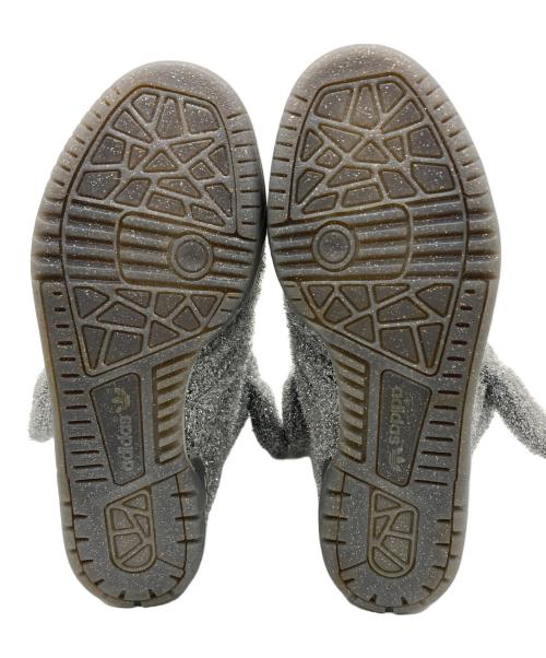 adidas Originals（アディダスオリジナル）adidas originals (アディダスオリジナル) JEREMY SCOTT (ジェレミースコット) ハイカットスニーカー シルバー サイズ:SIZE 25cmの古着・服飾アイテム