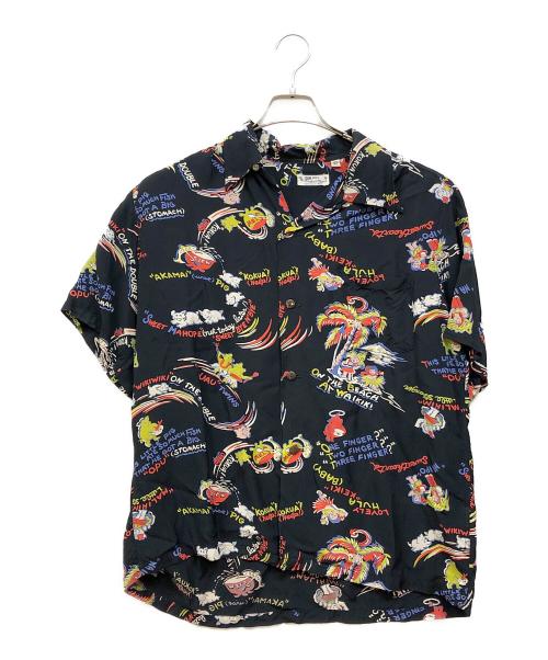 Sun Surf（サンサーフ）Sun Surf (サンサーフ) LOVELY HULA KEIKI ネイビー サイズ:Ⅼの古着・服飾アイテム