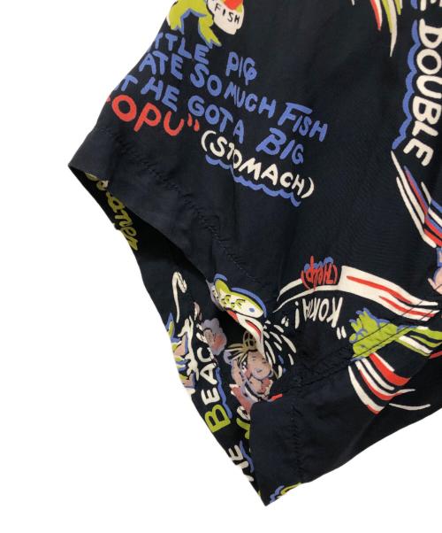 Sun Surf（サンサーフ）Sun Surf (サンサーフ) LOVELY HULA KEIKI ネイビー サイズ:Ⅼの古着・服飾アイテム