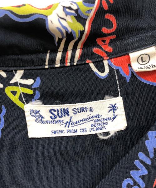 Sun Surf（サンサーフ）Sun Surf (サンサーフ) LOVELY HULA KEIKI ネイビー サイズ:Ⅼの古着・服飾アイテム