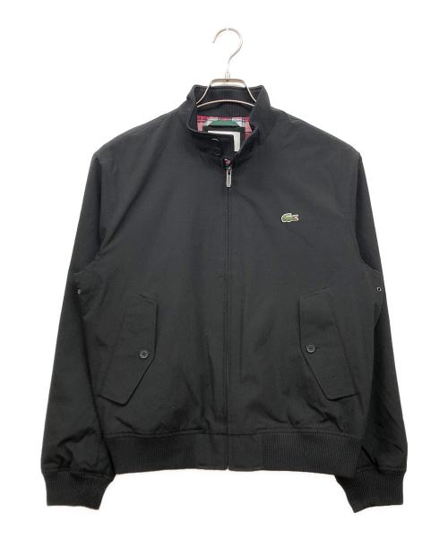 LACOSTE（ラコステ）LACOSTE (ラコステ) シャワープルーフハリントンジャケット ブラック サイズ:SIZE 48の古着・服飾アイテム