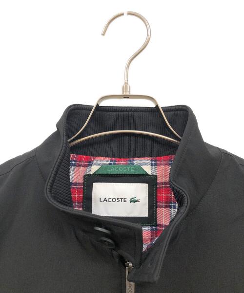 LACOSTE（ラコステ）LACOSTE (ラコステ) シャワープルーフハリントンジャケット ブラック サイズ:SIZE 48の古着・服飾アイテム