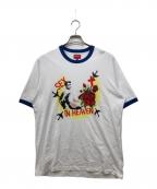 SUPREMEシュプリーム）の古着「SEX IN HEAVEN RINGER TEE」｜ホワイト