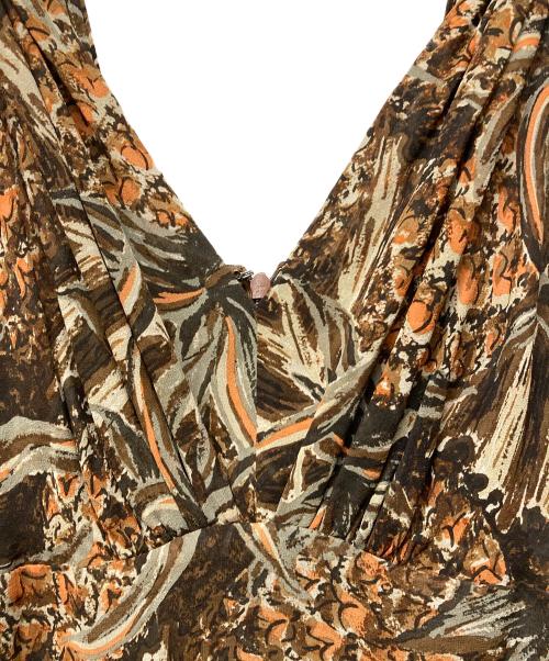 KEITA MARUYAMA（ケイタマルヤマ）KEITA MARUYAMA (ケイタマルヤマ) レースワンピース ブラウン サイズ:1の古着・服飾アイテム