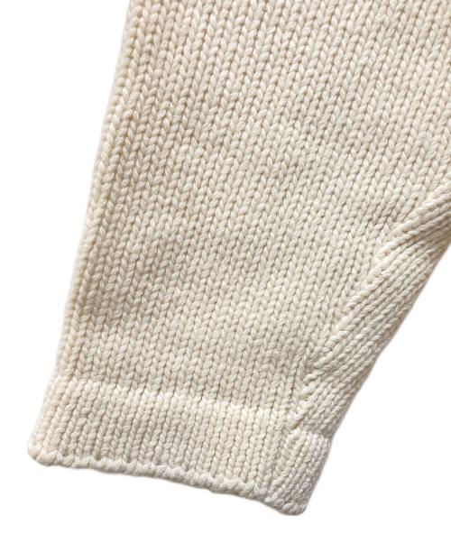 STONE ISLAND（ストーンアイランド）STONE ISLAND (ストーンアイランド) 95AW アーカイブモックネックニット ホワイト サイズ:記載なしの古着・服飾アイテム