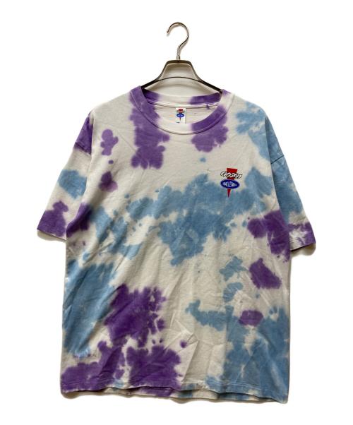 CHALLENGER（チャレンジャー）CHALLENGER (チャレンジャー) HOSOI (ホソイ) BANDANA TIE-DYE TEE パープル サイズ:Lの古着・服飾アイテム