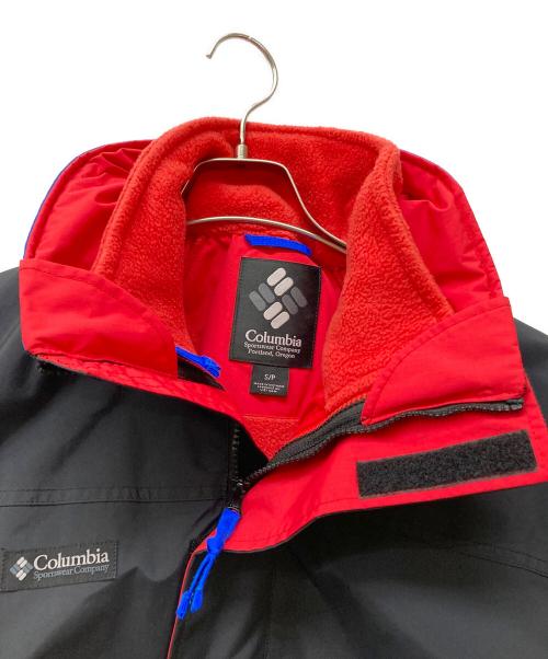 Columbia（コロンビア）Columbia (コロンビア) バガブー 1986 インターチェンジジャケット ブラック×レッド サイズ:Sの古着・服飾アイテム
