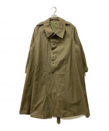 USED（ユーズド）の古着「フランス軍モーターサイクルコート」｜ブラウン