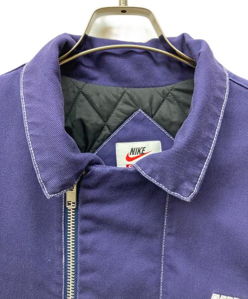SUPREME（シュプリーム）SUPREME (シュプリーム) NIKE (ナイキ) 18AW Double Zip Quilted Work Jacket ネイビー サイズ:Lの古着・服飾アイテム