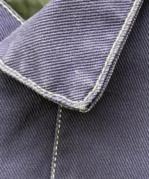 SUPREME（シュプリーム）SUPREME (シュプリーム) NIKE (ナイキ) 18AW Double Zip Quilted Work Jacket ネイビー サイズ:Lの古着・服飾アイテム