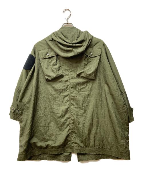 DIESEL（ディーゼル）DIESEL (ディーゼル) ナイロンマルチポケットミリタリージャケット グリーン サイズ:ＸＸＳの古着・服飾アイテム