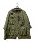 DIESEL（ディーゼル）の古着「ナイロンマルチポケットミリタリージャケット」｜グリーン