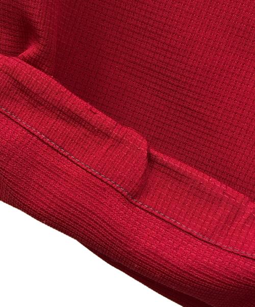 and wander（アンドワンダー）and wander (アンドワンダー) ベントパンツ レッド サイズ:SIZE 4の古着・服飾アイテム