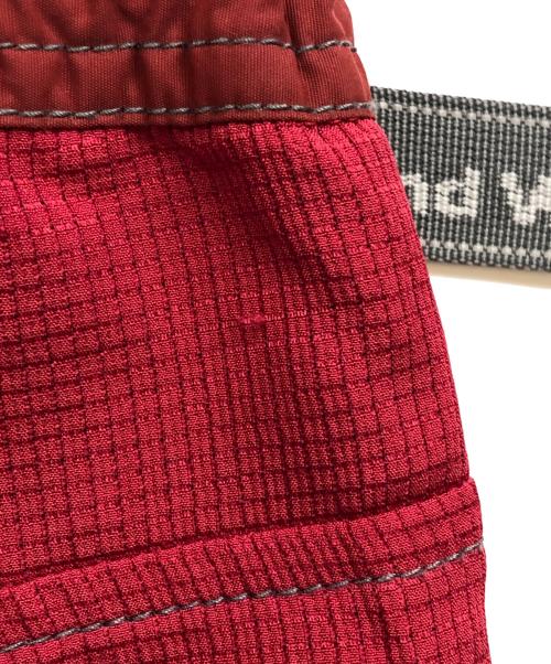 and wander（アンドワンダー）and wander (アンドワンダー) ベントパンツ レッド サイズ:SIZE 4の古着・服飾アイテム