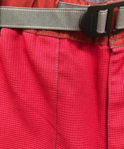 and wander（アンドワンダー）and wander (アンドワンダー) ベントパンツ レッド サイズ:SIZE 4の古着・服飾アイテム