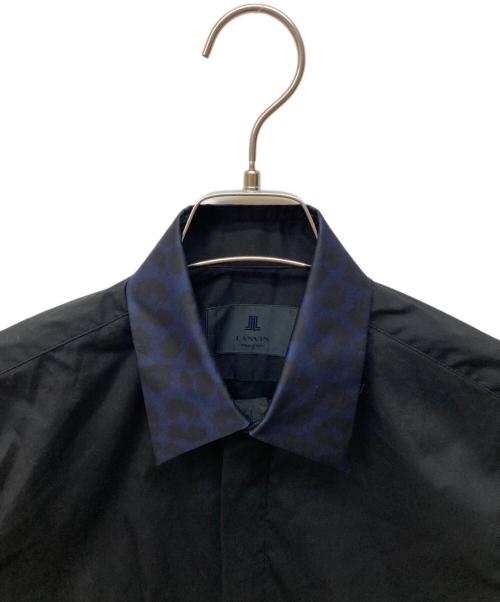 LANVIN COLLECTION（ランバンコレクション）LANVIN COLLECTION (ランバンコレクション) KEITH SHIRT ブラック サイズ:SIZE 46 未使用品の古着・服飾アイテム