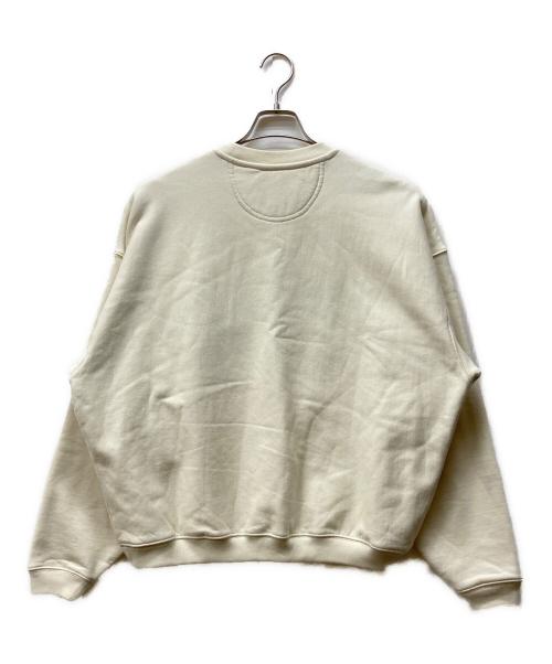 stussy（ステューシー）stussy (ステューシー) RELAXED OVERSIZED CREW アイボリー サイズ:Sの古着・服飾アイテム