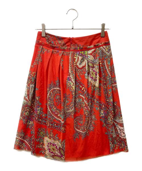 VIVIENNE TAM（ヴィヴィアンタム）VIVIENNE TAM (ヴィヴィアンタム) 総柄パワーネットスカート レッド サイズ:XSの古着・服飾アイテム