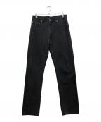 LEVI'Sリーバイス）の古着「505 ブラックデニムパンツ」｜ブラック