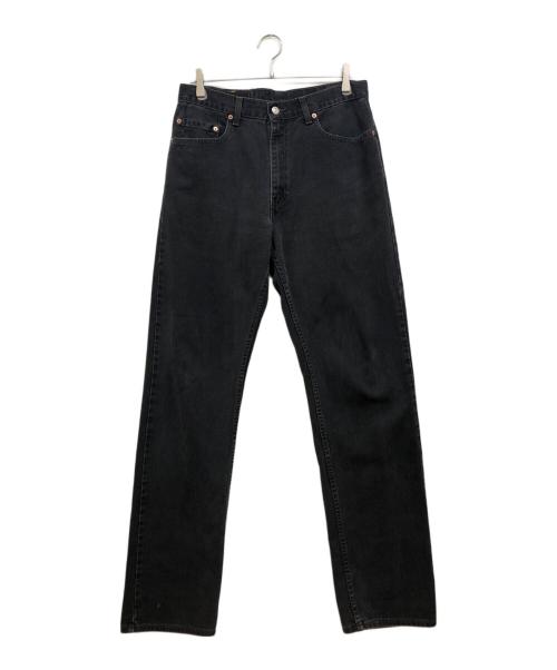 LEVI'S（リーバイス）LEVI'S (リーバイス) 505 ブラックデニムパンツ ブラック サイズ:34×36の古着・服飾アイテム