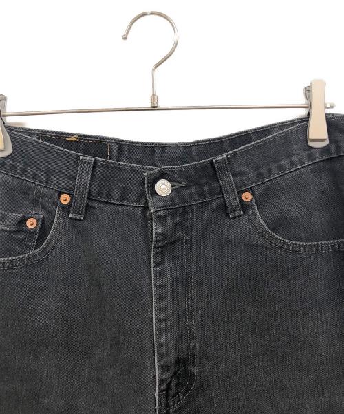 LEVI'S（リーバイス）LEVI'S (リーバイス) 505 ブラックデニムパンツ ブラック サイズ:34×36の古着・服飾アイテム