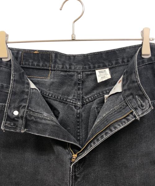 LEVI'S（リーバイス）LEVI'S (リーバイス) 505 ブラックデニムパンツ ブラック サイズ:34×36の古着・服飾アイテム