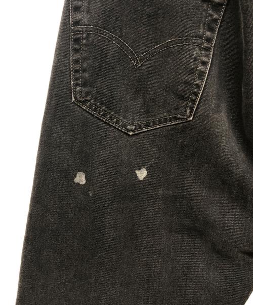 LEVI'S（リーバイス）LEVI'S (リーバイス) 505 ブラックデニムパンツ ブラック サイズ:34×36の古着・服飾アイテム