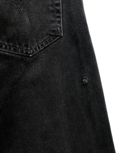 LEVI'S（リーバイス）LEVI'S (リーバイス) 505 ブラックデニムパンツ ブラック サイズ:34×36の古着・服飾アイテム