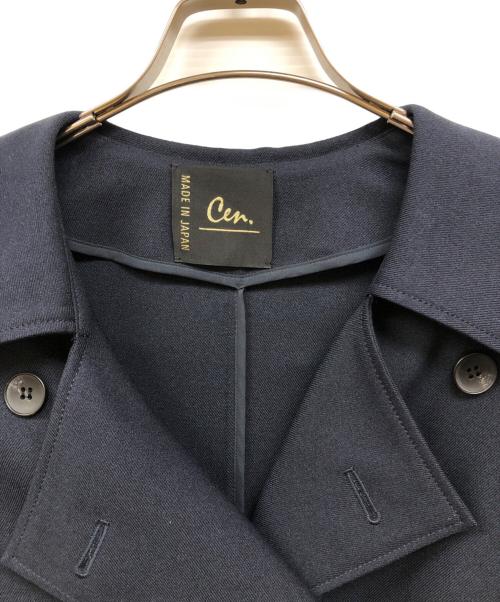 Cen.（セン）Cen. (セン) トレンチベスト ネイビー サイズ:FREEの古着・服飾アイテム
