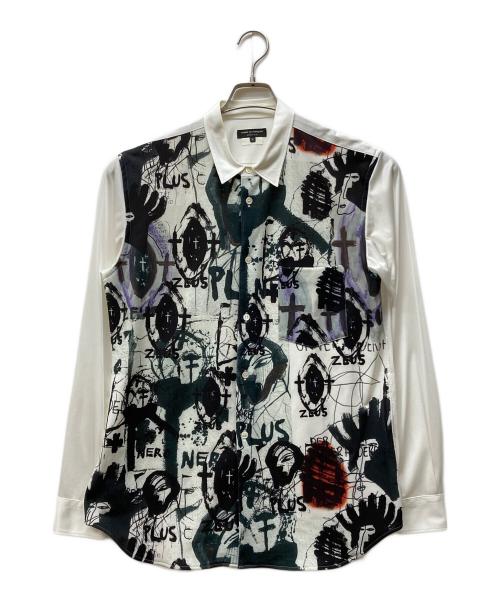COMME des GARCONS HOMME PLUS（コムデギャルソンオムプリュス）COMME des GARCONS HOMME PLUS (コムデギャルソンオムプリュス) 総柄シャツ マルチカラー サイズ:Mの古着・服飾アイテム