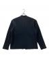 HOMME PLISSE ISSEY MIYAKE (オムプリッセ イッセイ ミヤケ) ノーカラージャケット ブラック サイズ:2：35000円