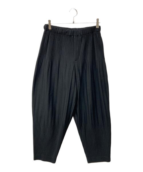 HOMME PLISSE ISSEY MIYAKE（オム プリッセ イッセイ ミヤケ）HOMME PLISSE ISSEY MIYAKE (オムプリッセ イッセイ ミヤケ) プリーツパンツ ブラック サイズ:2の古着・服飾アイテム