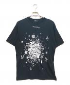 KOLORカラー）の古着「グラシックTシャツ」｜ブラック