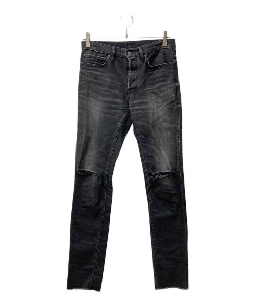 MINEDENIM（マインデニム）MINEDENIM (マインデニム) S.Slim STR 5Pocket ブラック サイズ:6の古着・服飾アイテム