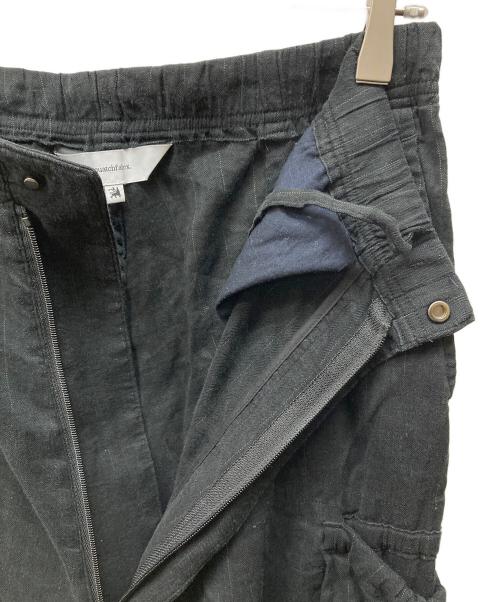 SASQUATCHfabrix.（サスクワッチファブリックス）SASQUATCHfabrix. (サスクワッチファブリックス) ドローストリングカーゴパンツ ブラック サイズ:Mの古着・服飾アイテム