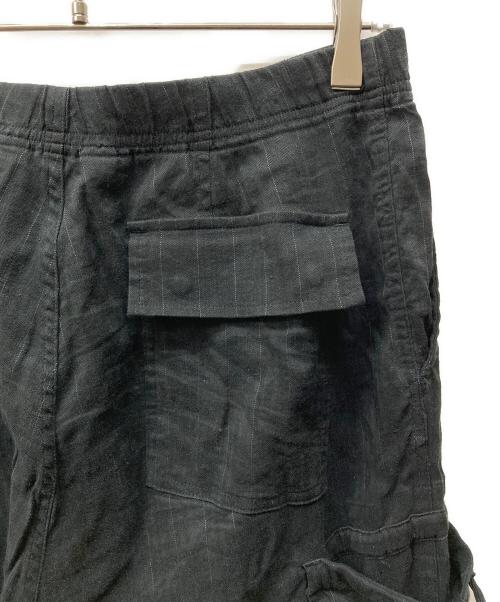 SASQUATCHfabrix.（サスクワッチファブリックス）SASQUATCHfabrix. (サスクワッチファブリックス) ドローストリングカーゴパンツ ブラック サイズ:Mの古着・服飾アイテム