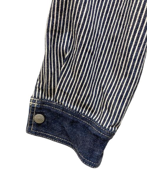 KOJIMA GENES（コジマジーンズ）KOJIMA GENES (コジマジーンズ) マルチコンボワークシャツ インディゴ サイズ:Mの古着・服飾アイテム