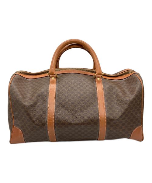 CELINE（セリーヌ）CELINE (セリーヌ) オールドマカダム ボストンバッグ ブラウンの古着・服飾アイテム