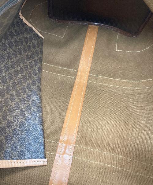 CELINE（セリーヌ）CELINE (セリーヌ) オールドマカダム ボストンバッグ ブラウンの古着・服飾アイテム
