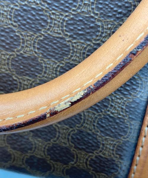 CELINE（セリーヌ）CELINE (セリーヌ) オールドマカダム ボストンバッグ ブラウンの古着・服飾アイテム