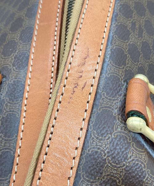 CELINE（セリーヌ）CELINE (セリーヌ) オールドマカダム ボストンバッグ ブラウンの古着・服飾アイテム