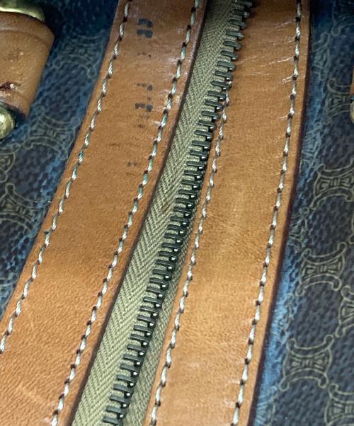 CELINE（セリーヌ）CELINE (セリーヌ) オールドマカダム ボストンバッグ ブラウンの古着・服飾アイテム