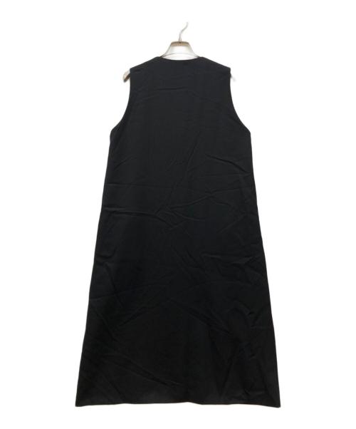 Mochi（モチ）mochi (モチ) vest dress ブラック サイズ:1の古着・服飾アイテム