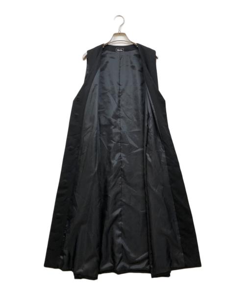 Mochi（モチ）mochi (モチ) vest dress ブラック サイズ:1の古着・服飾アイテム