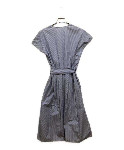 MACKINTOSH LONDON（マッキントッシュ ロンドン）MACKINTOSH LONDON (マッキントッシュ ロンドン) ノースリーブワンピース ブルー サイズ:SIZE 38の古着・服飾アイテム