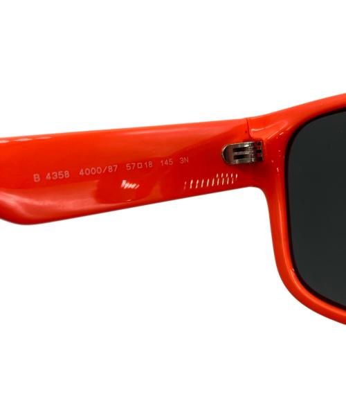 BURBERRY LONDON ENGLAND（バーバリー ロンドン イングランド）BURBERRY LONDON ENGLAND (バーバリー ロンドン イングランド) ネオンカラー ロゴサングラス オレンジ サイズ:57□18 145の古着・服飾アイテム